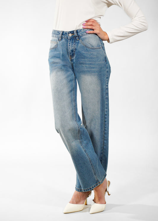 The Sage Relaxed Straight Jeans