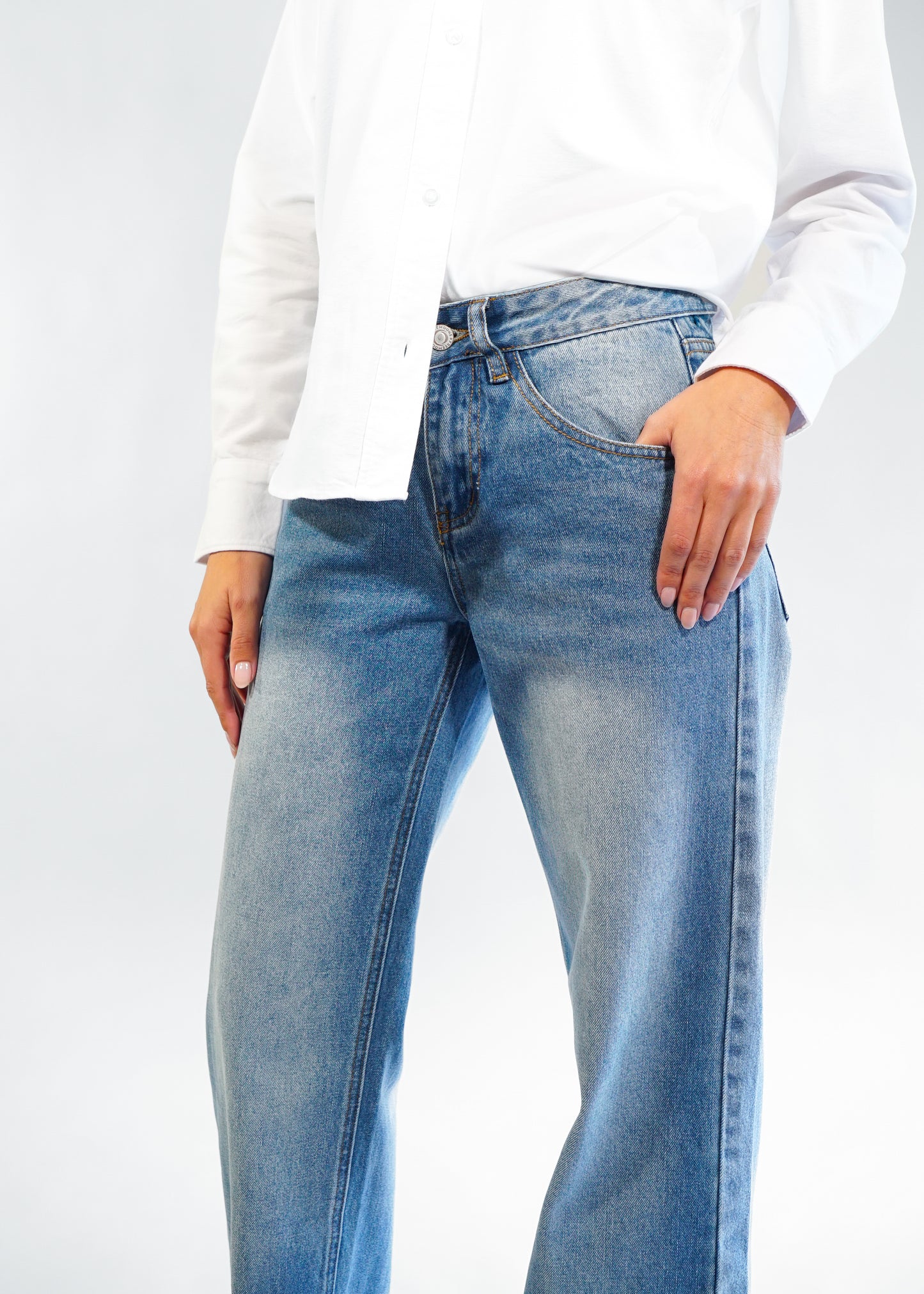 The Sage Relaxed Straight Jeans